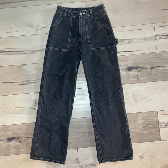 Y2K Gray Carpenter Jeans size XS - Picture 1 of 5